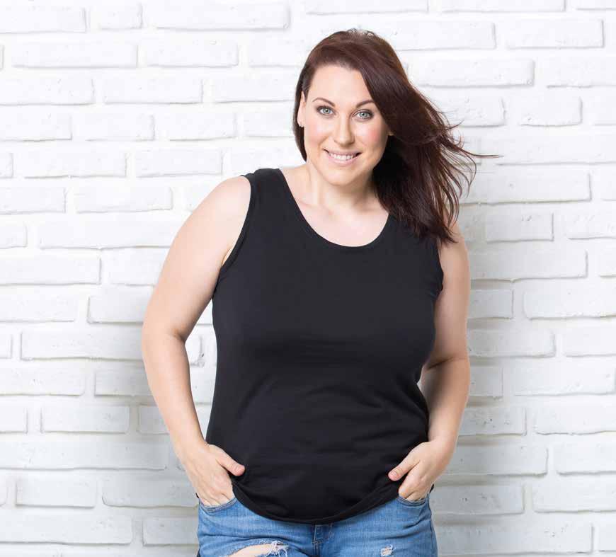 curves tank top REF: curvstop Piqué ύφασμα.