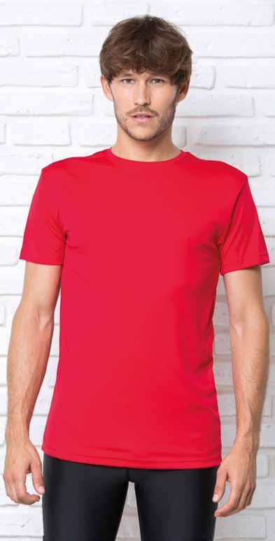 S M L XL XXL Performance t-shirt. Silk touch. 140gsm. approx.