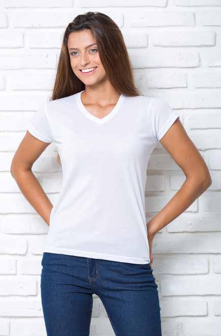 regular lady comfort v-neck REF: tsrlcmfp Μονόκλωνο ζέρσευ. Εφαρμοστή γραμμή. 145 γρ. Περίπου.