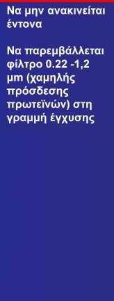 8 mg/kg χορηγούμενη μόνο