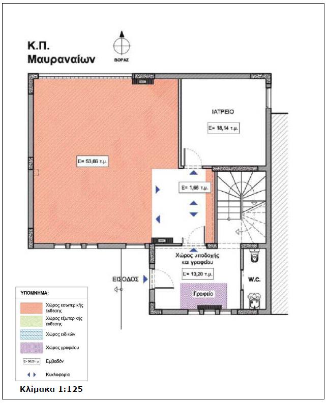 Δ. Κέντρο Πληροφόρησης Μαυραναίων Η θέση του Κέντρου Πληροφόρησης στον οικισμό των Μαυραναίων του Νομού Γρεβενών, σε αντιστοιχία με τα υπόλοιπα τρία Κέντρα, υπαγορεύει τη συσχέτιση του θεματικού