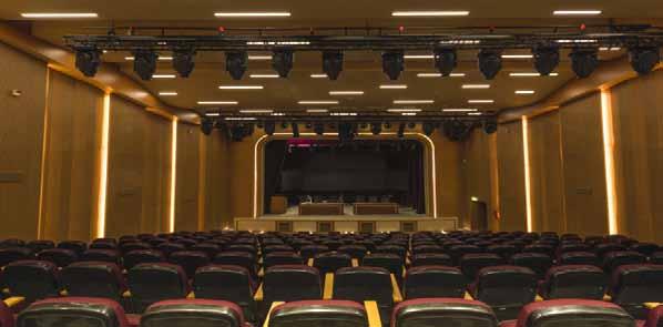 catwalks και υποδομής του θεάτρου.