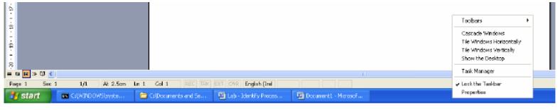 Task Manager (1/2) Ζνα ςθμαντικό εργαλείο των Windows για τθ διαχείριςθ των ενεργϊν διεργαςιϊν και εφαρμογϊν είναι ο Task Manager (Διαχειριςτι Διεργαςιϊν) Μποροφμε να τον ενεργοποιιςουμε με μια από