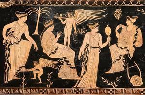 XXVIIème COUPE DES JEUNES HUMANISTES IDES DE MARS 2017 Représentation d'eurynomé, nourrice des enfants d Œdipe