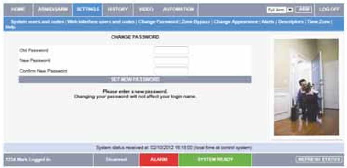 3. Ειςάγετε το παλιό password. 4. Ειςάγετε το νζο password. Ο νζοσ κωδικόσ πρζπει να αποτελείται από τουλάχιςτον 6 χαρακτιρεσ και να ξεκινάει με γράμμα. 5.
