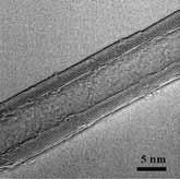 Un nanotub este o nanostructura alungita sub forma unui cilindru gol pe dinauntru, facut de regula din carbon.