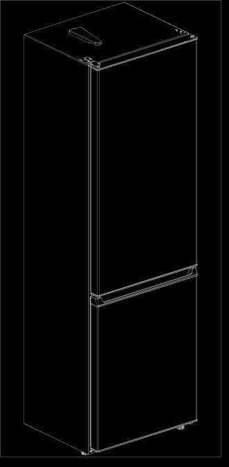 2.3 Απαιτήσεις χώρου για την πόρτα Η πόρτα θα πρέπει να μπορεί να ανοίγει πλήρως όπως απεικονίζεται W D 990 1025mm 2.