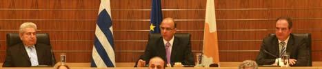 23 Απριλίου 2009 Ο Πρόεδρος της Βουλής απευθύνει χαιρετισµό στην τελετή εκκίνησης της 34 ης Πορείας Χριστοδούλας.