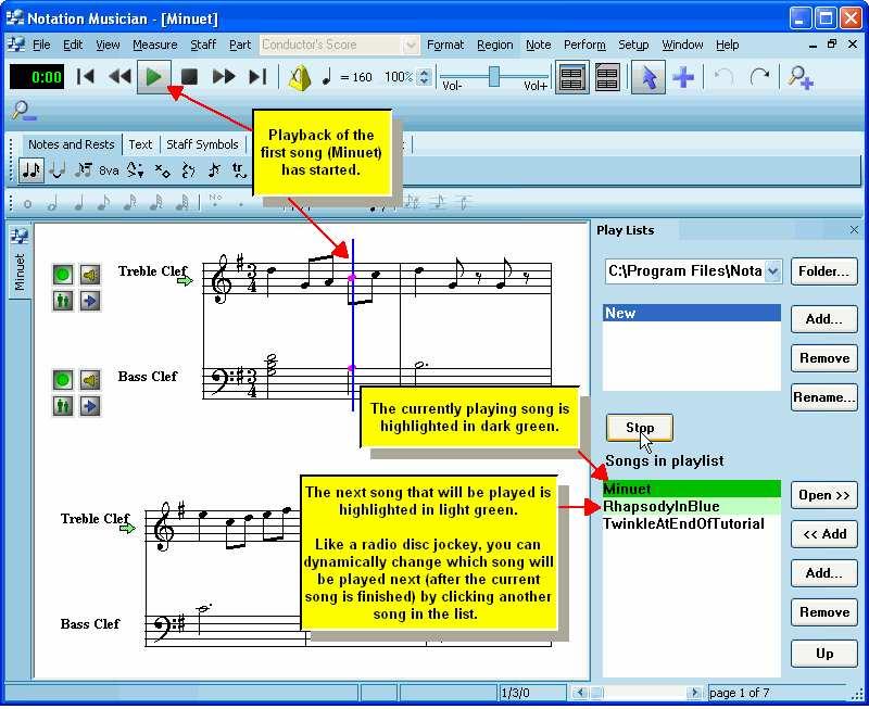 4.3. Από Midi σε Music Notation Σκοπός της συγκεκριµένης ενότητας είναι η µετατροπή ενός MIDI αρχείου σε µουσική σηµειογραφία.