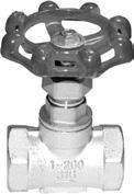 Βάννες ΣΩΛΗΝΑ 62-1210 Globe valve, ολικής ροής, Aνοξείδωτο AISI 316 Globe valve,