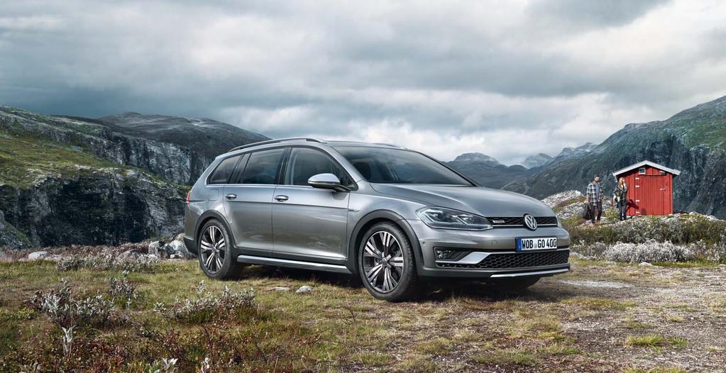 χώρο αποσκευών το νέο Golf Alltrack είναι έτοιμο για όλα.