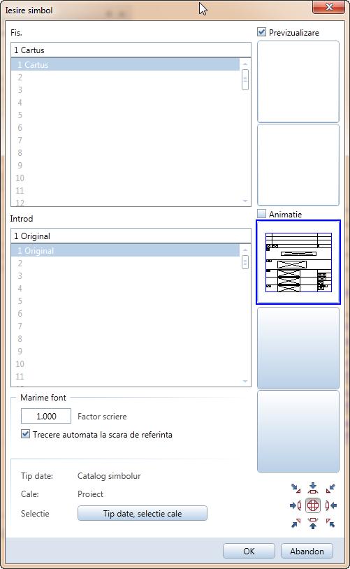 Tutorial de baza 2BCapitolul 2: Crearea si Modificarea Elementelor 2D 145 Sfat: Folosind Optiuni de introducere, puteti schimba pozitia punctului de baza a simbolurilor si defini un unghi cu snap