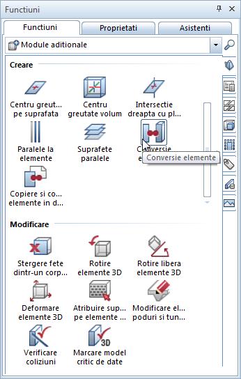 Tutorial de baza 3BCapitolul 3: Modelare 3D 185 1 Selectati modulul Modelare 3D in paleta