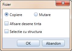 44 12BExercitiul 1: Dulap cu sertare Allplan 2012 2 Selectati Copiere, activati Selectie cu structura (cladire) si faceti clic pe OK.