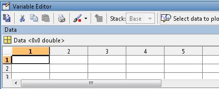 پنجره variable Editor می شود باز آنگاه 3.