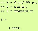 و quad انتگرال گیری عددی با استفاده از trapz و انتگرال دو گانه و سه گانه عددی انتگرال تقریبی تابع f(x) را با