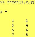 را به تعداد m :repmat(x,m,n)