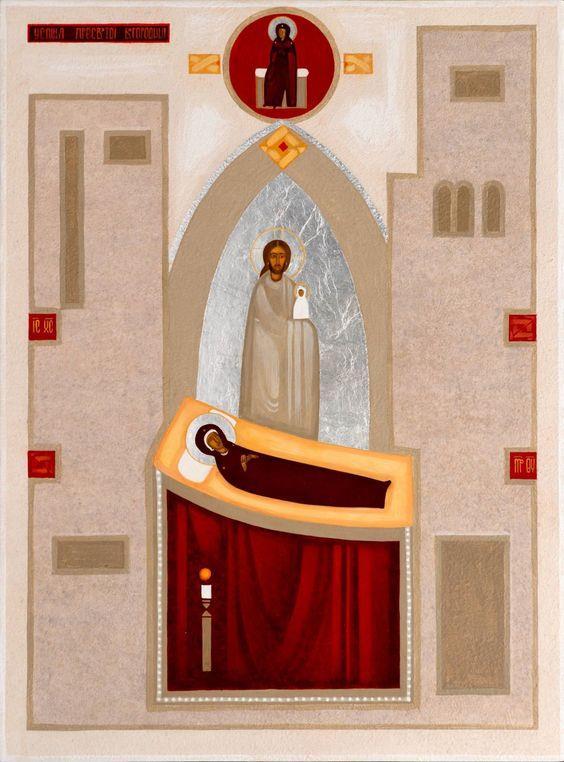 The Dormition of the Theotokos The Dormition of the Theotokos, commemorates the Falling Asleep of Mary.