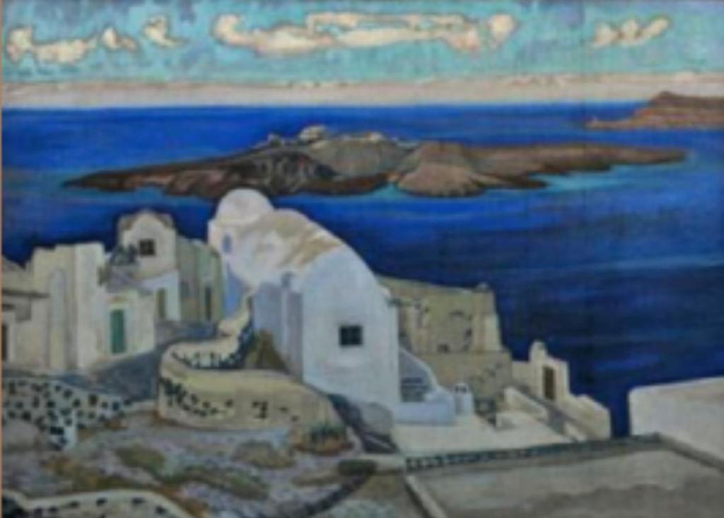 Κωνσταντίνος Μαλέας, Σαντορίνη,