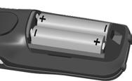 Τοποθέτηση μπαταρίας και κλείσιμο του καλύμματος μπαταρίας Προσοχή Χρησιμοποιείτε μόνο τις συνιστώμενες από τη Gigaset Communications GmbH