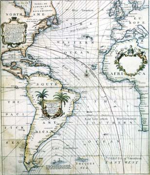 Ο θεωρούμενος ως πρωτότυπος και πιο συχνά αναφερόμενος χάρτης του Philippe Buache δεν παρουσιάζει δύο νησιά της Ανταρκτικής.