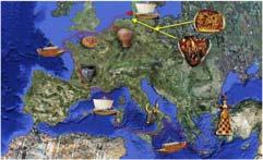 χ. έως το 900 π.χ., διάστημα στο οποίο εξαπλώθηκαν σε όλη τη Μεσόγειο, ιδρύοντας αποικίες και ασχολημένοι με το εμπόριο Οι αρχαίοι λαοί που ζούσαν σε τοποθεσίες κατά μήκος