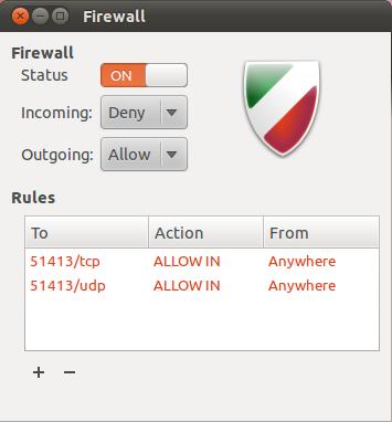 Λειτουργίες firewall σε γραφικό περιβάλλον Παράδειγμα λειτουργιών firewall σε γραφικό