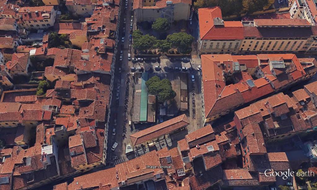 1. Πλατεία Dei Ciompi Η πλατεία αυτή δημιουργήθηκε το 1930 με κατεδαφίσεις κτιρίων στη γειτονιά της Santa Croce της Φλωρεντίας.