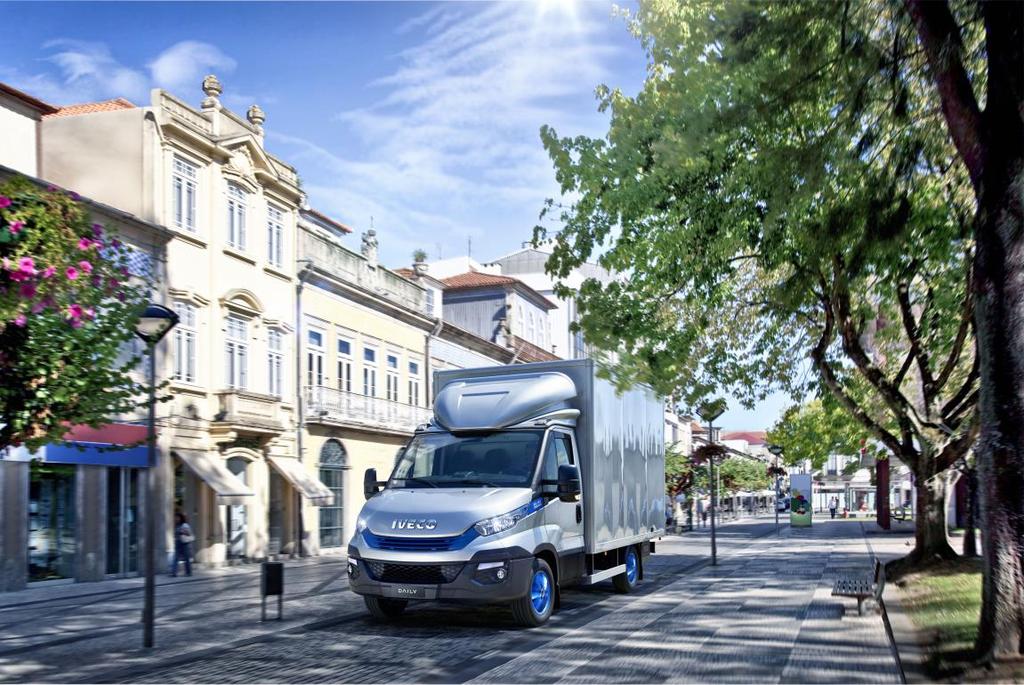 4 Daily Euro 6 RDE Ready: Βιώσιμη απόδοση σε όλες τις συνθήκες οδήγησης σε αστικό περιβάλλον Το πιο εξελιγμένο LCV με κινητήρα Diesel στην αγορά, είναι το πρώτο που θα δοκιμαστεί και θα επαληθευτεί