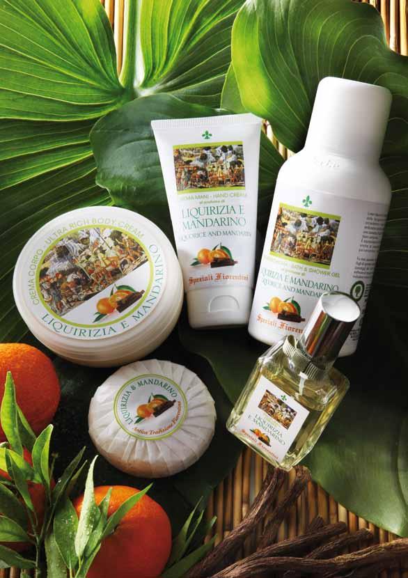 LIQUIRIZIA E MANDARINO LIQUORICE AND MANDARIN Regaliz y Mandarina ΓΛΥΚΟΡΙΖΑ ΚΑΙ ΜΑΝΤΑΡΙΝΙ saponetta - soap -