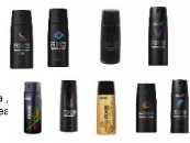 Black, Click, Excite, Hot fever, Musk, Sport blust, Peace, Αfrica 15-00003 AXE