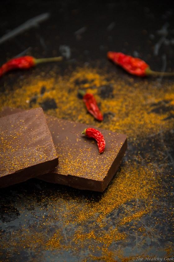 The spicy taste of cayenne is due to the substance capsaicin.