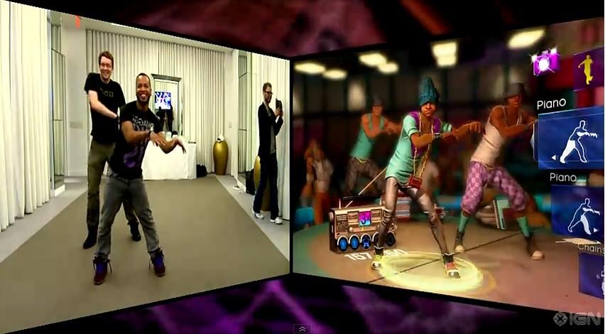 Σχήμα 1.1: Στιγμιότυπο από το παιχνίδι Dance Central Με την ευκαιρία αυτή στρεφόμαστε σε ένα σημαντικό θέμα, την πολιτιστική κληρονομία.