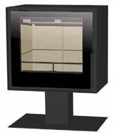 The new Universal Free Standing fireplaces are designed for any home and taste. Free standing natural flow fireplaces with modern aesthetics and multiple look options the high quality of Regal Fire.