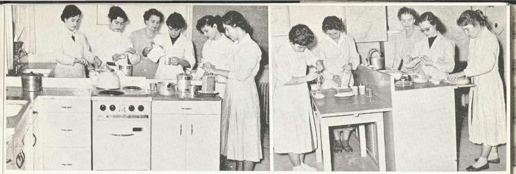 The Chemistry laboratory with its fine equipment gives an opportunity for experiments in the practical