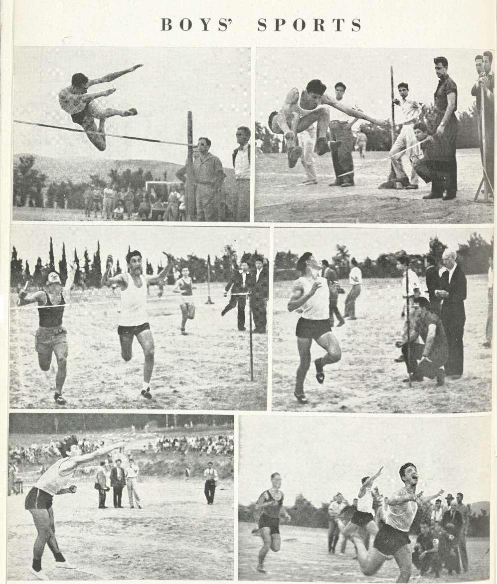 49 43,10 ( 55) with 2,284 p. ( 55) with 1,997 p. Field Day (May 23, 24) A ' Category 100 m. dash Triantafyllou K. ( 56) 12" 200 m. dash Triantafyllou K. ( 56) 25",3 800 m dash Takoudes Chr.