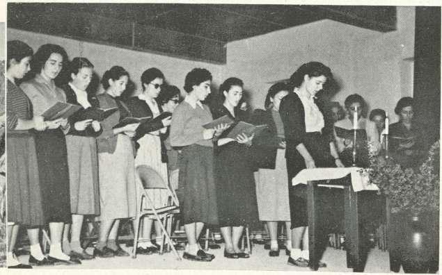 Through the profits gained twenty two old people at the Poor Farm were made more comfortable with donations of sheets,