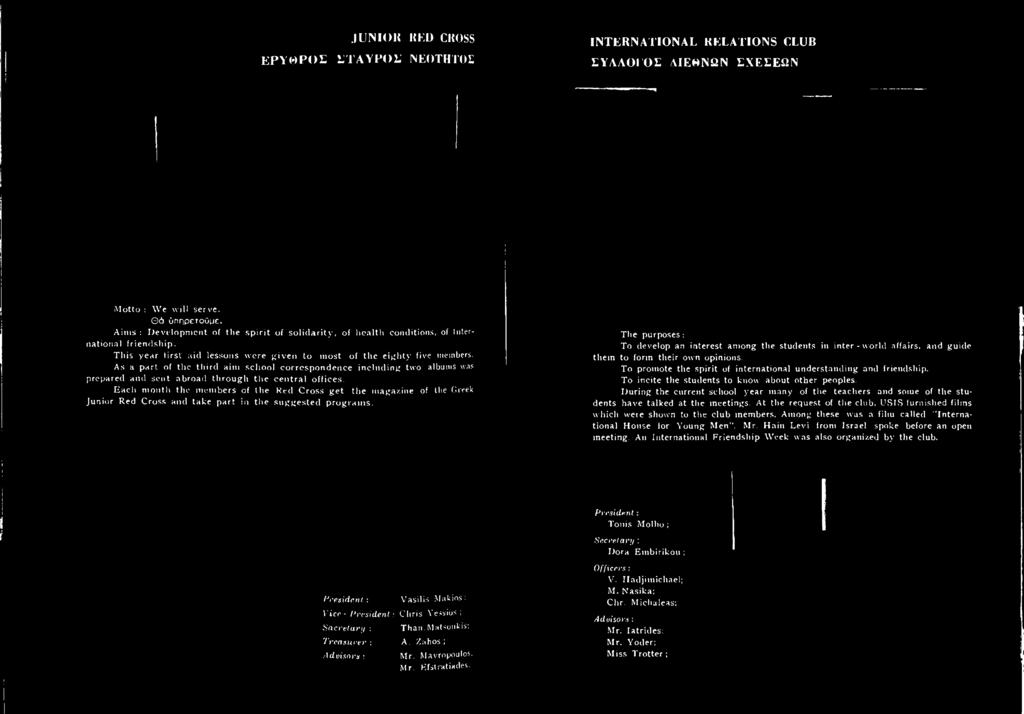 As a part of the third aim school correspondence including two albums was prepared and sent