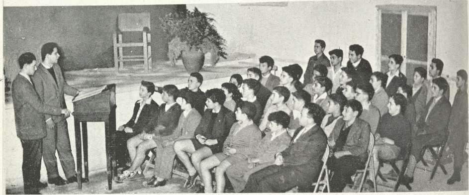 Each month the members of the Red Cross get the magazine of the Greek Junior Red Cross and take