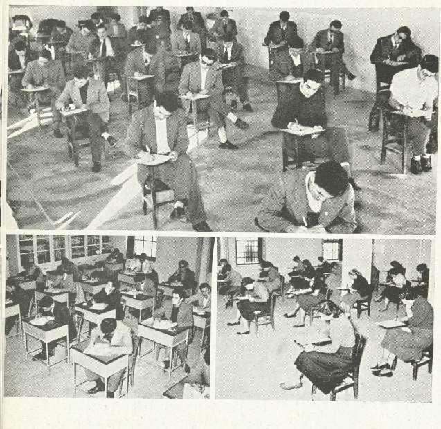 examination period will find us groaning and moaning.
