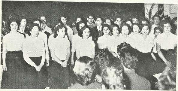 Anatolia Students. The song Festival was followed by Greek Dances.