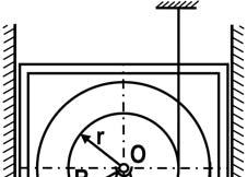 8 Statica - Răspuns P λμq λ 4 λ 5 Un toliu omogen de geutate P este montat pin intemediul uno aticulaţii cilindice cu fecae în inteioul unui bloc cubic de geutate