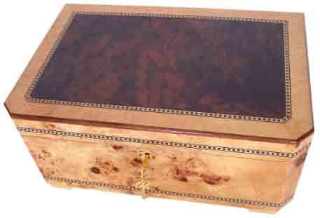 Humidor 82026 W/glass  ΥΓΡΟΜΕΤΡΟ