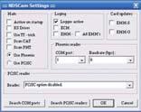 Plugins σε ρόλο Αναγνώστη Καρτών (Card Reader) Απαραίτητη για τη λειτουργία αυτών των plugin είναι η ύπαρξη ενός phoenix interface (απλό ή USB infinity) για να τοποθετούµε την κάρτα µας.