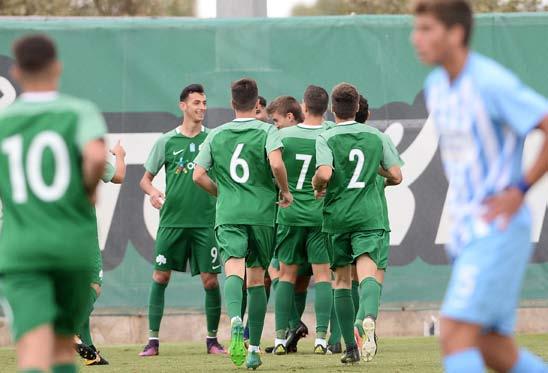 Κ-20 ΑΚΑΔΗΜΙΑ ΔΕΥΤΕΡΑ 16 ΟΚΤΩΒΡΙΟΥ 2017 Νέα τριάρα στο ρελαντί! Πέμπτη νίκη σε ισάριθμους αγώνες για τους Νέους του Παναθηναϊκού που επιβλήθηκαν με 3-0 του ΠΑΣ Γιάννινα.