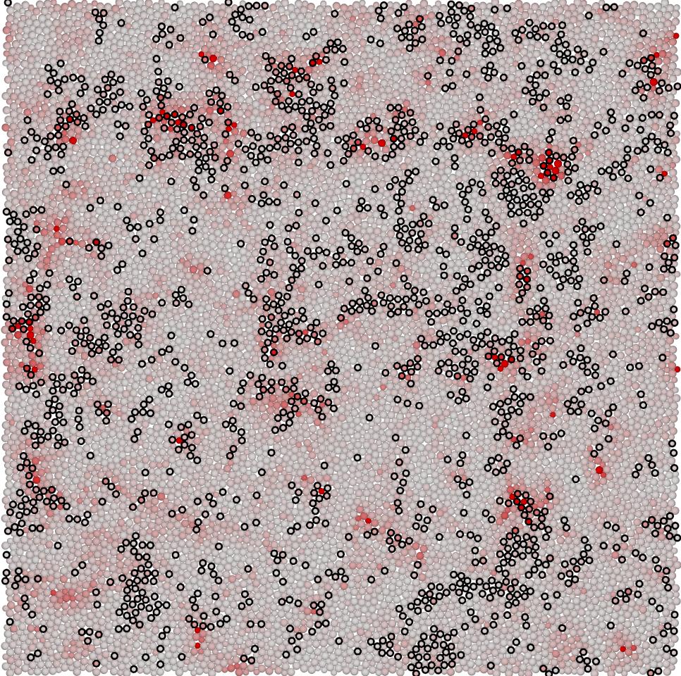 2 aojof `2 the QmiHBM2/two FIG. 1. iq (color Snapshot configurations BM #H +FX U V bm Tb?Qi Q7 i?2 TBHH ` bvbi2kx *QKT`2bbBQM Q++m`b BM i?
