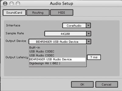 4 ÓõíäÝóôå ôïí õðïëïãéóôþ Mac êáé ôçí êéèüñá BEHRINGER iaxe624 USB ìå ôï êáëþäéï USB. 5 Áíïßîôå ôï öüêåëï NI Guitar Combos. 6 Áíïßîôå ôï Guitar Combos Installer.