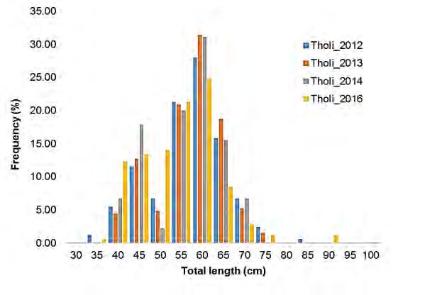Εικόνα 3.9 (συνέχεια). Σύγκριση κατά μήκος σύνθεσης ατόμων ανά περιοχή με το δειγματοληπτικό έτος τους.