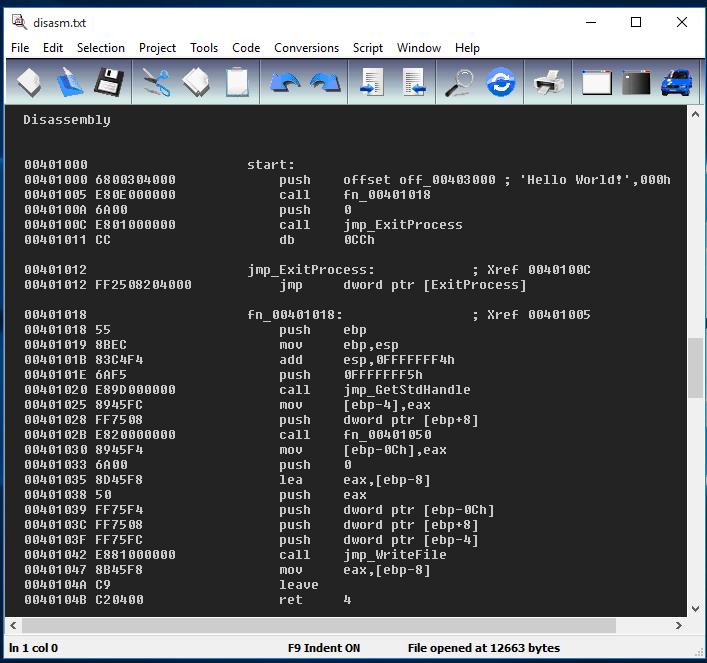 exe) και η εκτέλεση μέσα από το μενού Project-> Console Build All, Project-> Run Program.