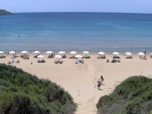 2. ΠΕΡΙΟΧΗ ΓΕΡΑΚΑ 2.1 Χώρος παραλίας 2.1.1 ράσεις α) Τήρηση της απόλυτης καθαριότητας, αφαίρεση φυσικών εµποδίων και διατήρηση της φυσικής µορφής της παραλίας ωοτοκίας.